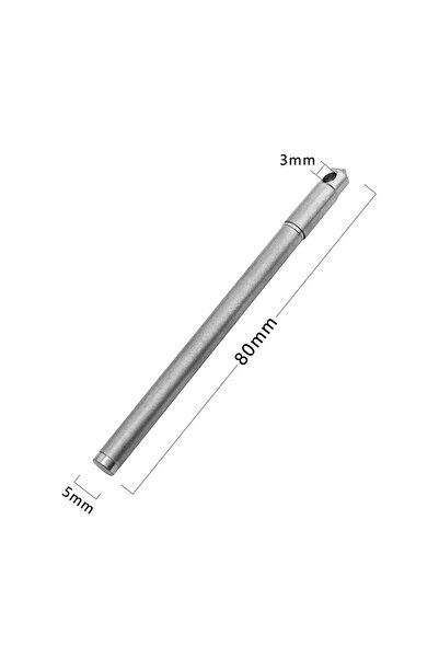 Choice قلم حبر جاف صغير محمول من التيتانيوم، مقاس واحد، أداة EDC، سلسلة مفاتي...