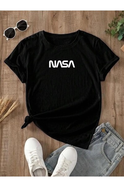 EYAX MODA TRICOU IMPRIMAT NASA PENTRU COPII - TRICOU CU GULER ROTUND