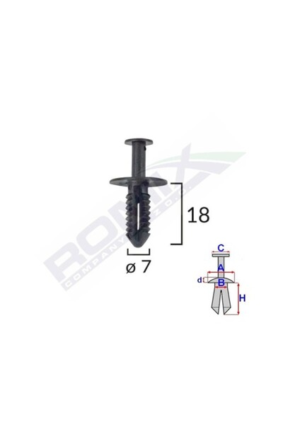 ROMİX Clema Pasaj Roata Pentru Mercedes Set 10 Buc