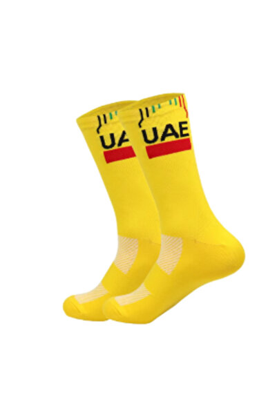 Choice yellow NEW 2025 Cycling Socks Men Women UAE Team Breathable Quick Dry ...