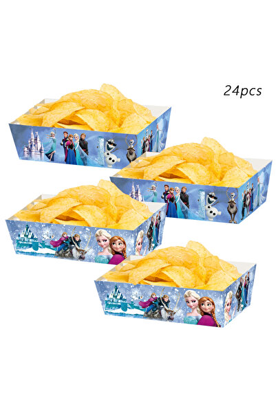 Miniso 13.9x7.8x4.3cm 24pcs 12/24/36-Piece Disney Frozen Disposable Tableware...