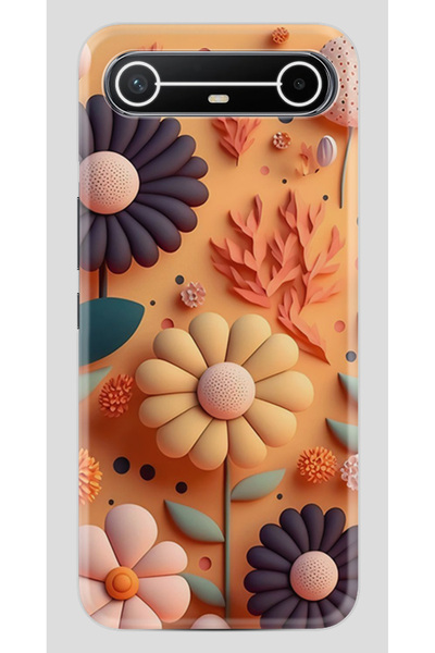 TECNO Spark Slim 5G (KM9) Kılıf Baskılı Desenli Yüksek Korumalı Silikon Kapak...