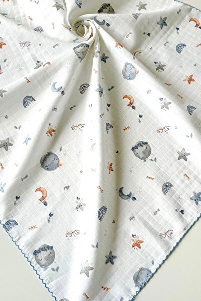 COOLMINIES Multi-Purpose Muslin Blanket, Muslin Newborn Baby Blanket, 100% Co...