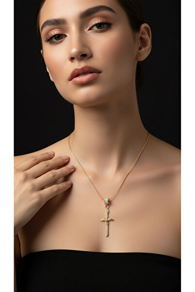 GİS JEWELRY قلادة من حجر الزركون على شكل طائر الفينيق الفولاذي