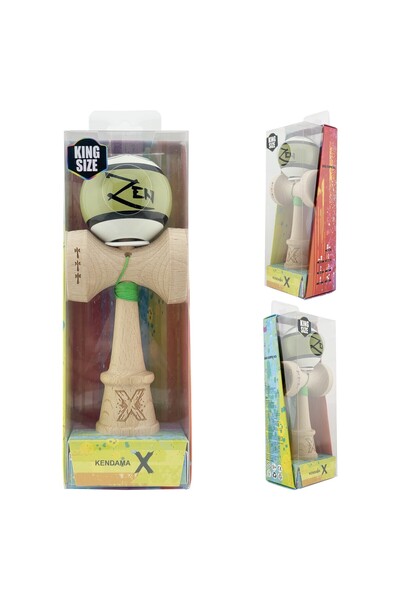Kendama X Zen Original, Επαγγελματικό, Μεγάλα Κύπελλα, Τρύπα στη Βάση, Μεταλλ...