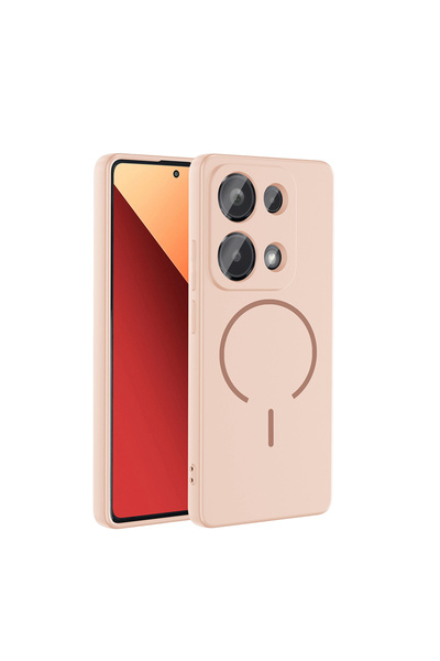 Nezih Case Redmi Note 13 Pro 4G Uyumlu Magsafe Sarj Özellikli Hafif Tasarım Ş...