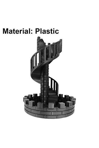 Choice black Castle Dice Tower Dice Tower For Role Playing Game Ancient Roman...