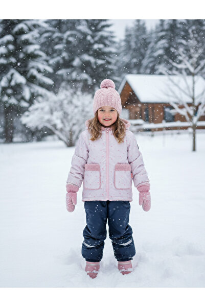 Haribo Girl's Heart Double-Sided Coat Powder M204