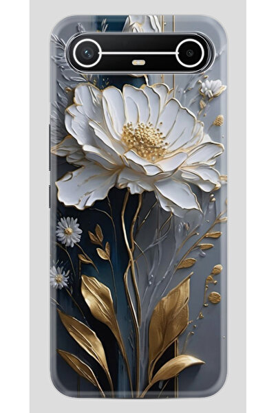 TECNO Spark Slim 5G (KM9) Kılıf Baskılı Desenli Yüksek Korumalı Silikon Kapak...