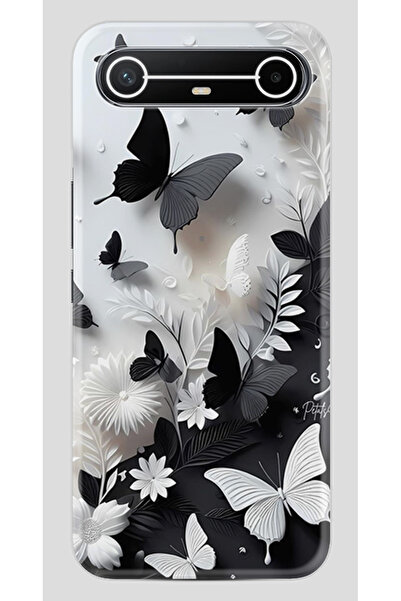 TECNO Spark Slim 5G (KM9) Kılıf Baskılı Desenli Yüksek Korumalı Silikon Kapak...