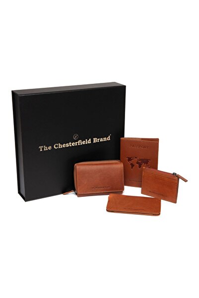 The Chesterfield Brand Geldbörse RFID Schutz Leder 11,5 cm Geschenkbox