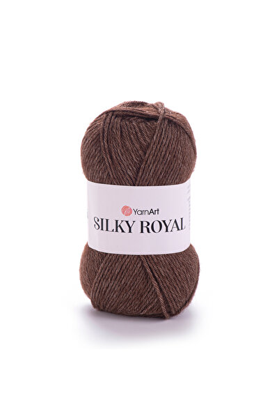 Yarnart Silky Royal %65 Merino Yün %35 İpek Rayon – 50 g 140 m İnce Lüks Örgü...