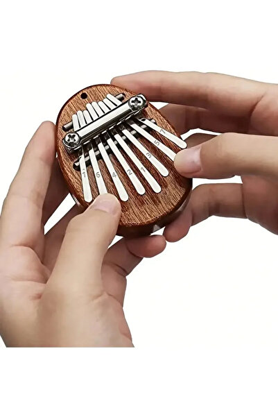 Choice1 style 1 1pc-8 Key Mini Wooden Kalimba High Quality Exquisite Finger T...
