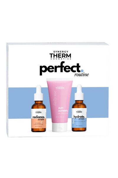 Synergy Therm Perfect Routine Set – Vitamin C Serum 30 ml, Hyaluronic Acid 30...