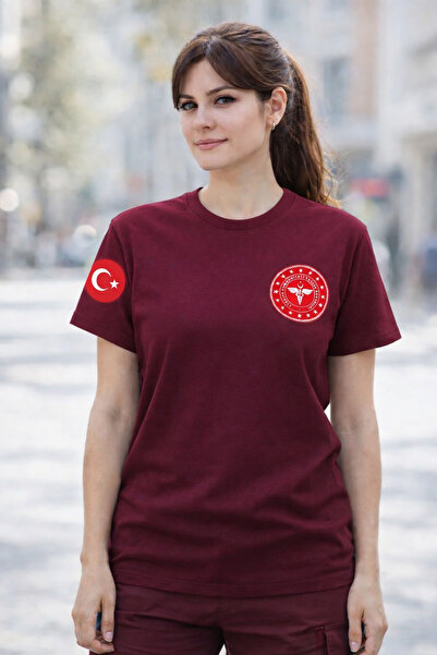 Netto İş Elbiseleri 112 Emergency Medical Crew Crewneck T-Shirt Unisex