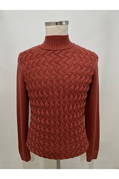 Tony Montana erkek yarım balıkçı yaka triko kazak