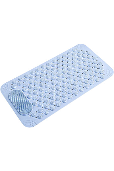 Zippi Non-Slip Bath and Shower Mat – 70x36 cm, with Suction Cups, Drainage an...