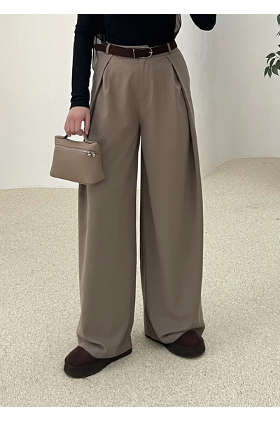 MODA AKSA 3851 KRUVAZE PANTOLON bej