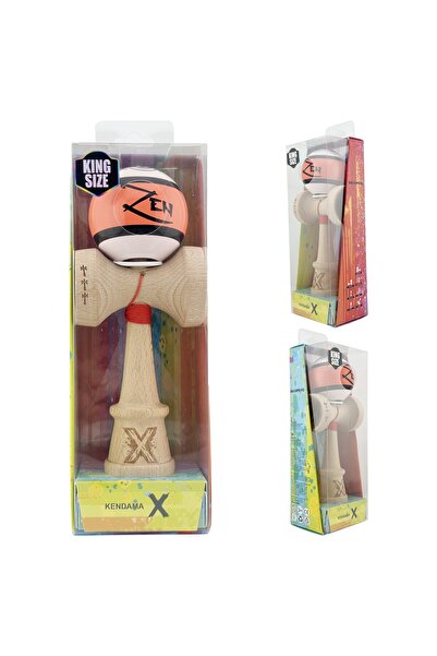 Kendama X Zen Originala, Profesionala, Cupe Mari, Gaura in Baza, Rulment Meta...