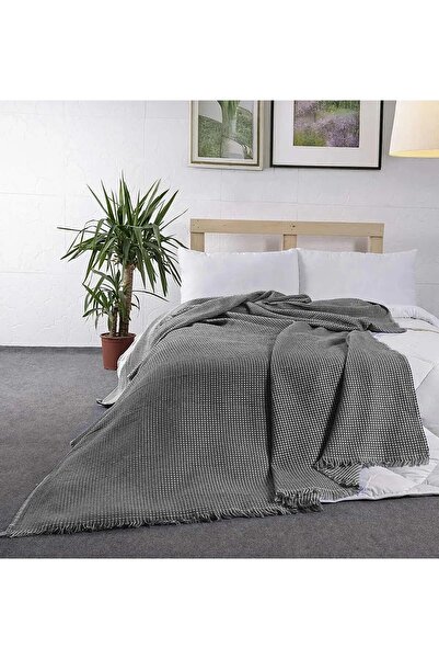 Bella Home Single Lora Pike - Without Pillowcase - 160X210 Anthracite