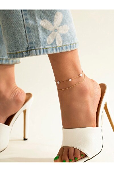 LEUR STORE PENDANT RING WITH PENDANT CHAIN LAYER