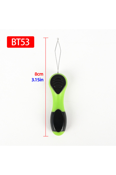 HIRISI أداة صيد الكارب BT53، مثقاب طُعم الطُعم، إبرة طُعم الطُعم، خيط إبرة، م...