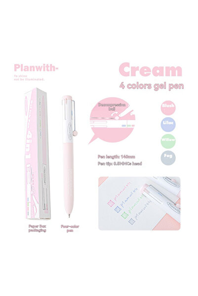 Choice black Pink 1PC Neutral Pen Multi Color Pen High Beauty Multi Color In ...