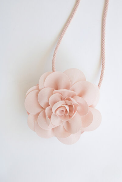 lilico Kız Çocuk Pembe Çiçekli Çanta