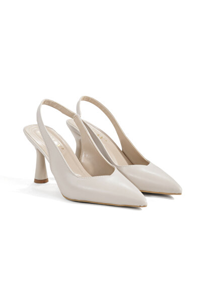 Rabensa Pantofi clasici cu toc pentru femei, cu vârf ascuțit și spate deschis...