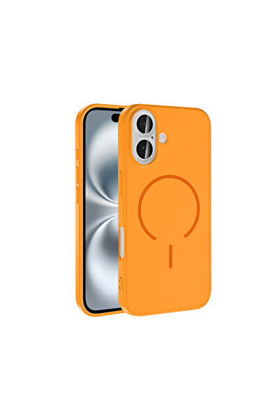 Nezih Case iPhone 16 Uyumlu Magsafe Sarj Özellikli Hafif Tasarım Şık Kapak