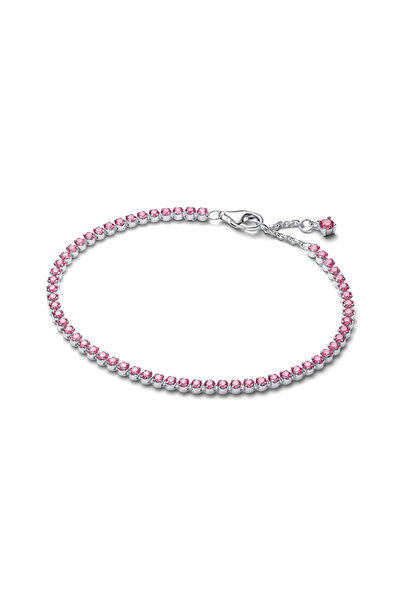 Pandora Pembe Küçük Tenis Bilekliği