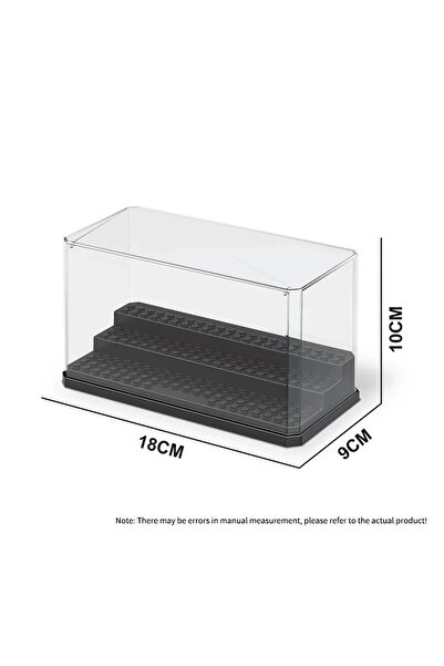 Choice 1PCS Display Box Free Assembly Acrylic Transparent Display Box Buildin...
