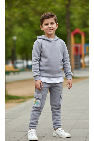 Haribo بنطلون رياضي للأولاد باللون الرمادي SP402