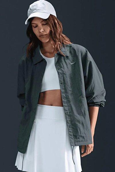 Nike Sportswear Oversize UV Woven Coaches' Jacket Kadın Oversize UV Dokuma Ka...