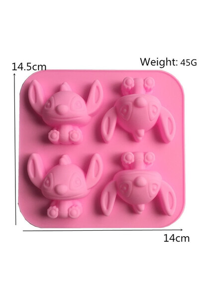 Choice stitch New Anime Stitch Toy Lilo Stitch Silicone Mold Cake Cookies Too...