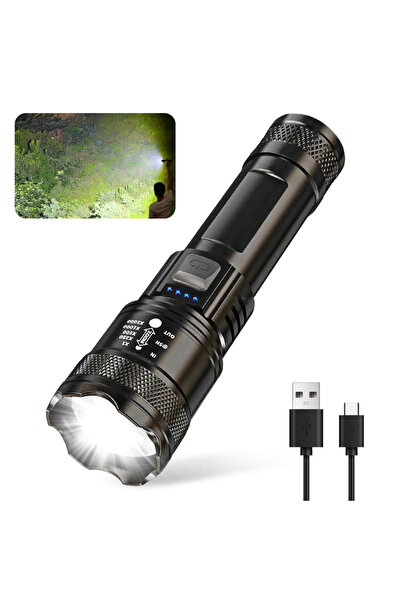 Heinast 1PC TY908-2 High Strong Power Led Flashlights Tactical Flash Light To...