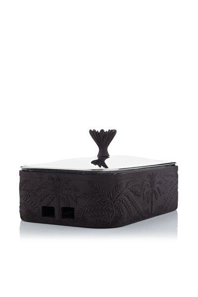 Blends سخان طعام مستطيل الشكل على شكل شجرة نخيل بنية اللون، سعة 3 لترات