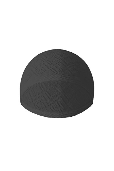 Choice Gray 1pc Men's Lightweight Breathable Mesh Arab Prayer Hat Summer Muba...