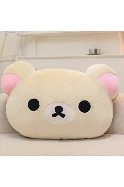 Choice وسادة يد دافئة من القطيفة على شكل دب ريلاكوما اللطيف، لعبة محشوة ناعمة...