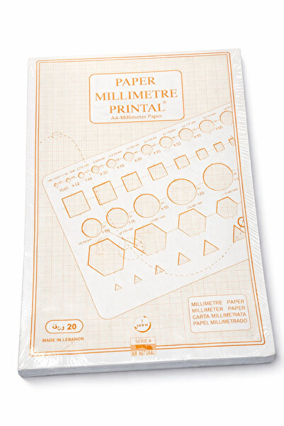 Printalo A4 Millimeter Paper for Printing & Technical Drawing – High-Precisio...