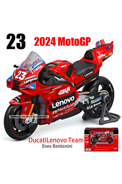 Maisto 2024 Ducati No.23 1:18 2024 Gresini Racing MotoGP #93 Marc Marquez #73...