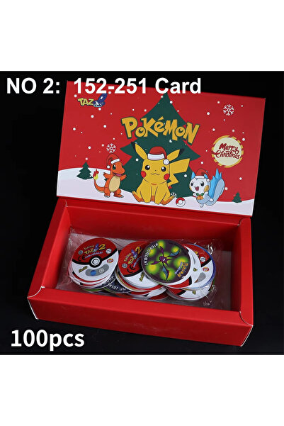Choice 2 generation 100pcs2 Pokemons Tazos 1/2/3 Generation 30/141/160PCS Pik...