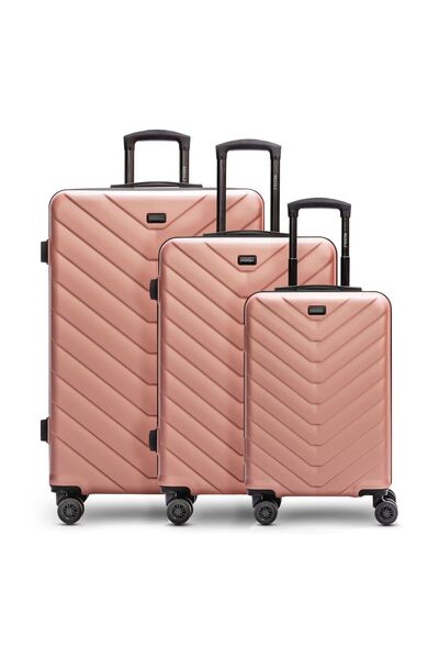 REDOLZ Essentials 07 3-SET 4 Rollen Kofferset 3-teilig