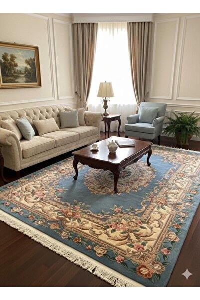 RD RAMAZAN DAĞ EL HALI SANATI El Dokuma Kabartmalı Çin Halısı Birinci Sınıf K...