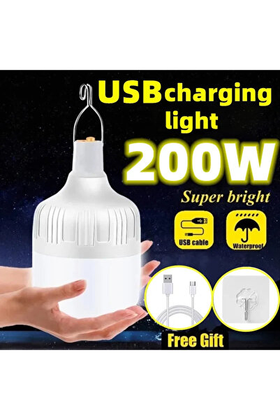 Choice 100W 1200MA battery 1pc 1/2/4/6/8/10pcs Camping Light USB Rechargeable...