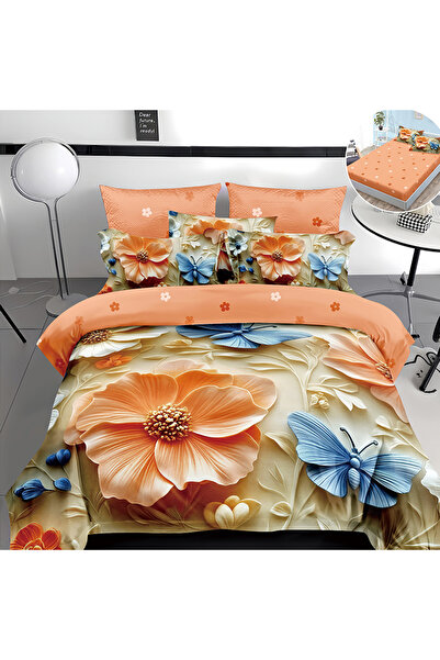 OEM Bed linen with elastic 180x200 for double bed 2 people, 4 pieces, Finet, ...