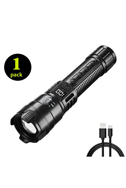 Heinast ZOOM 1PC High Strong Power Led Flashlights 2000LM Tactical Torch with...