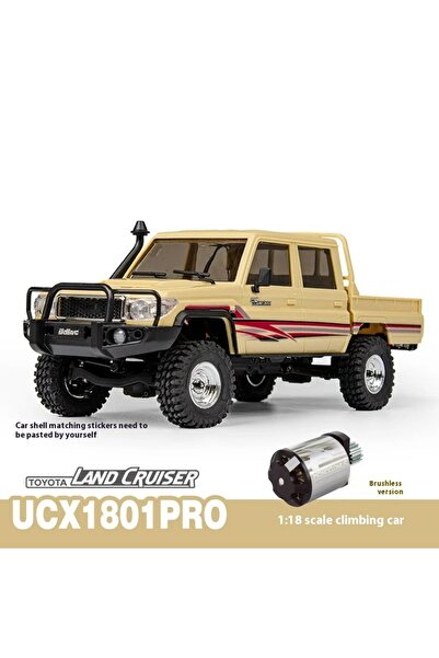 Choice UCX1801PRO أصفر UDIRC UCX1801/RPO 1:18 2.4G رباعي الدفع مركبة تسلق الط...