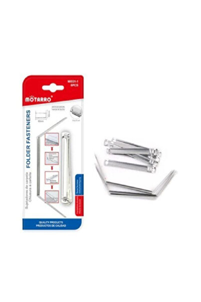 MOTARRO مجلد مشابك MI031-1 - منظم مستندات متين بمشابك معدنية للمكتب والمدرسة