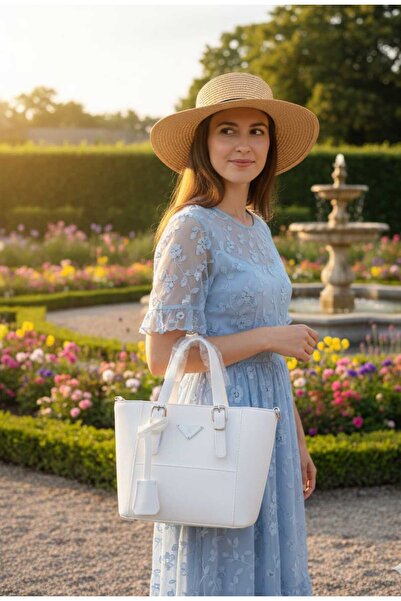 VARLIK AYAKKABI ÇANTA New Season Phenomenon Product White Bag